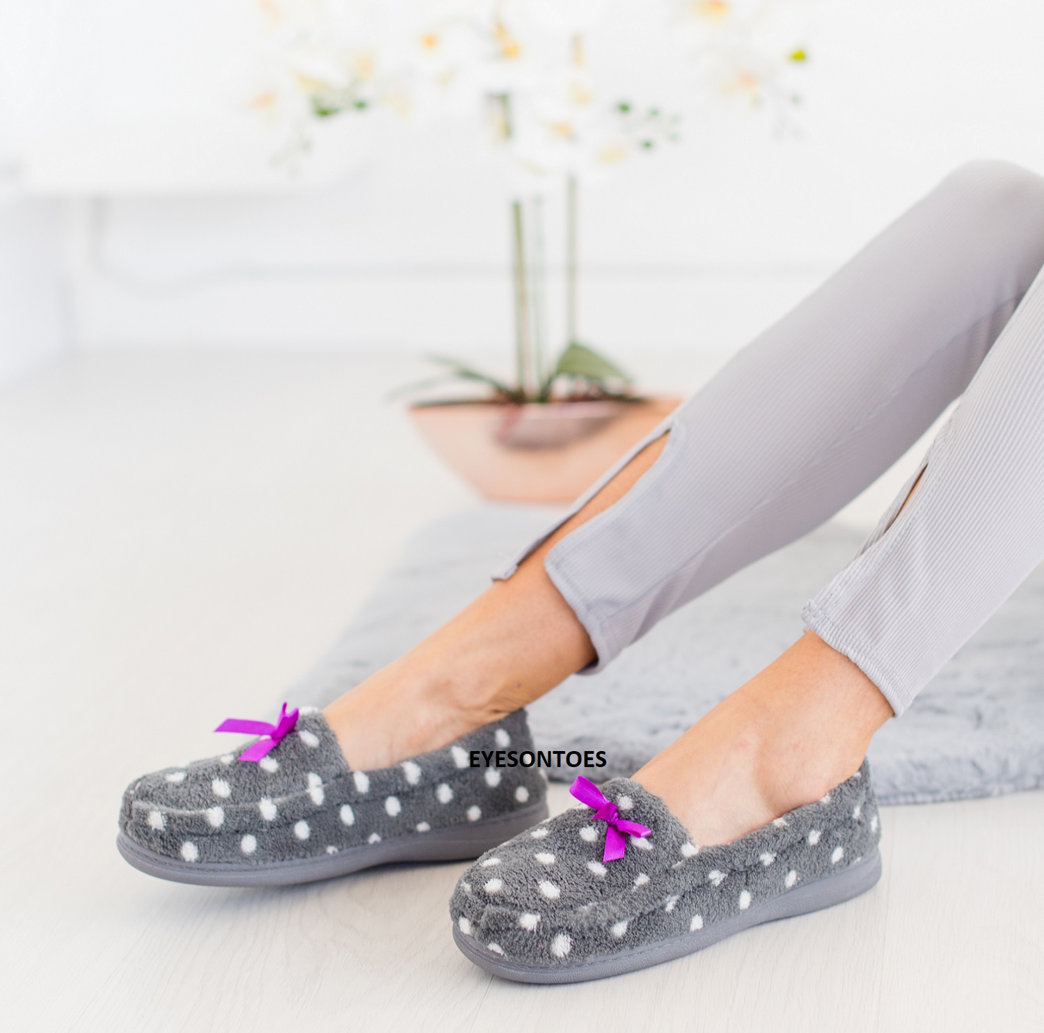 winter flat moccasins